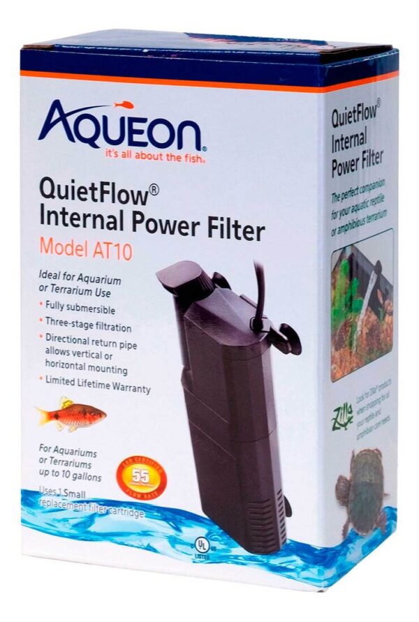 Aqueon Quietflow Internal Filter, AT10, 1 Each