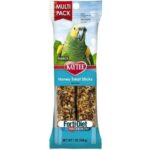 Kaytee Forti-Diet Pro Health Parrot Honey Treat Sticks, 7 Ounces
