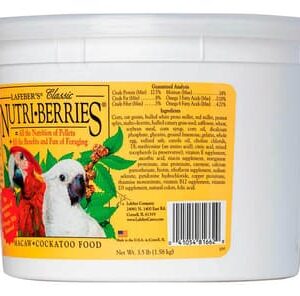 Lafeber Classic Nutri-Berries for Macaws/Cockatoos, 3.5 Pounds