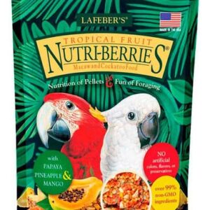 Lafeber Tropical Fruit Nutri-Berries for Macaws, 10 Ounces