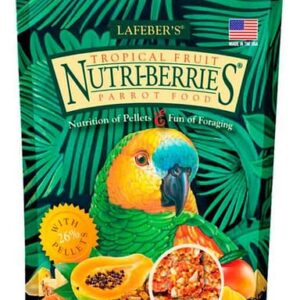 Lafeber Tropical Fruit Nutri-Berries for Parrots, 10 Ounces
