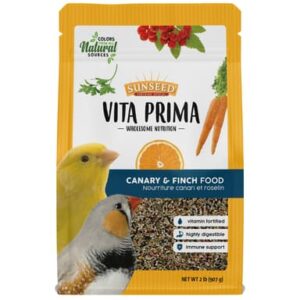 SUNSEED VITA PRIMA™ Wholesome Nutrition Canary & Finch Food 2 Pounds