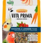 Sunseed Vita Prima Wholesome Nutrition Cockatiel and Lovebird Bird Food, 3 Pounds