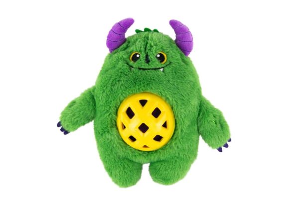 Play On Halloween Plush/TPR Monster Dog Toy