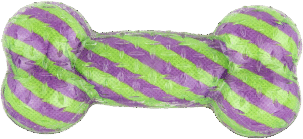 Play On Halloween TPR Print Bone Dog Toy