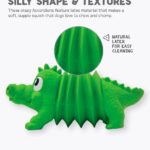 Outward Hound Accordionz Gator Dog Toy