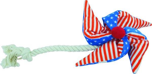 Play On Plush/Rope Americana Pinwheel