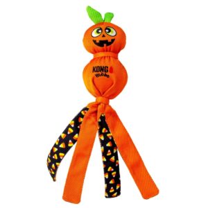 KONG Halloween Wubba Ballistic Pumpkin Dog Toy, Large