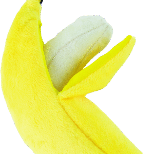 Play On Dog Toy Plush Banana