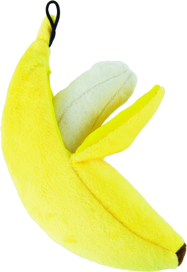 Play On Dog Toy Plush Banana