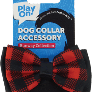 Play On Bow Tie, Buffalo Check, One Size