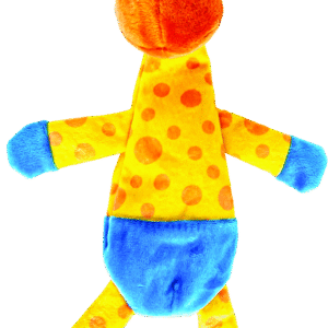 Play On Dog Toy Flattie Giraffe