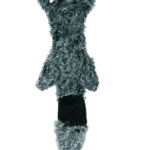 Play On Flattie Raccoon Dog Toy, Small
