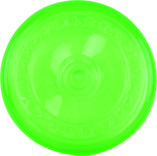 Play On Dog Toy, Flying Rubber Disc, 9 Inches