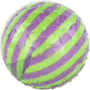 Play On Halloween TPR Print Ball Dog Toy