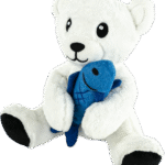 Play On Dog Toy Sustainable Plush Nesting Polar Bear