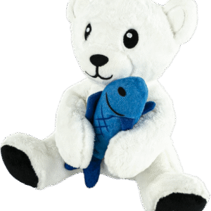 Play On Dog Toy Sustainable Plush Nesting Polar Bear