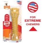 Nylabone Dura Chew Peanut Butter Flavor Dog Chew Toy, Souper Size