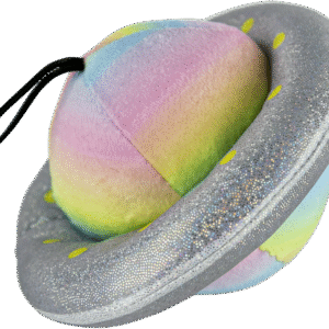 Play On Dog Toy Plush Rainbow Planet