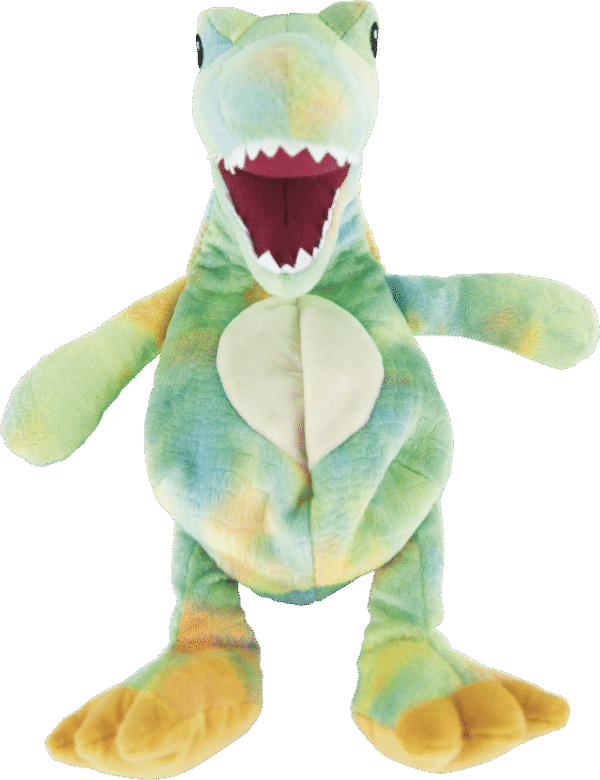 Play On Plush Dinsoaur Dog Toy