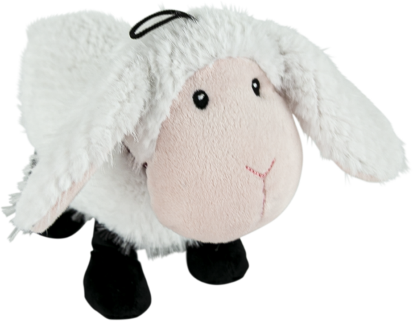 Play On Dog Toy Plush Fuzzy Sheep