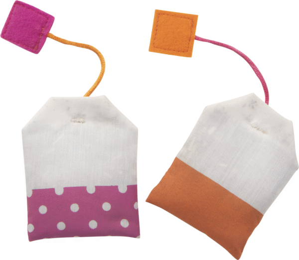 SmartyKat Tea Teazers 100% Catnip Filled Cat Toys, Set of 2