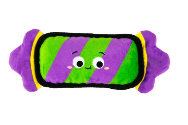 Play On Halloween Tough Plush Candy Dog Toy