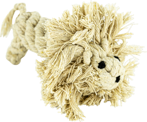 Play On Dog Toy Rope Lion